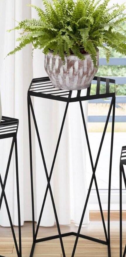 Nova Geometric Plant Stand — Tall Single